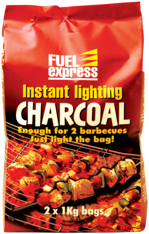 Instant Lighting Charcoal 2x1kg bags